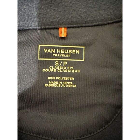 Van Heusen Blue Traveler Vest Natural Stretch Breathable Size S - Picture 3 of 3